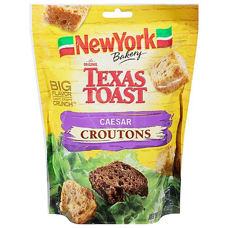 New York The Original Texas Toast Croutons Caesar - 5 Oz