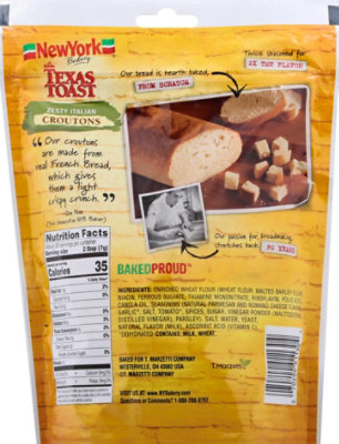 New York The Original Texas Toast Croutons Zesty Italian - 5 Oz - Image 3