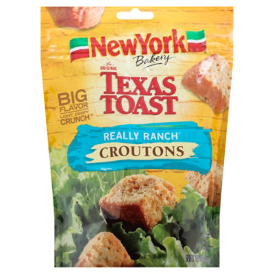 New York The Original Texas Toast Croutons Really Ranch - 5 Oz