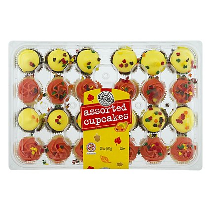 Cupcake Assorted Fall 24 Count - Each - Image 1