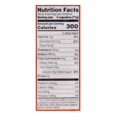 Cupcake Assorted Halloween 24 Count - Each - Image 3