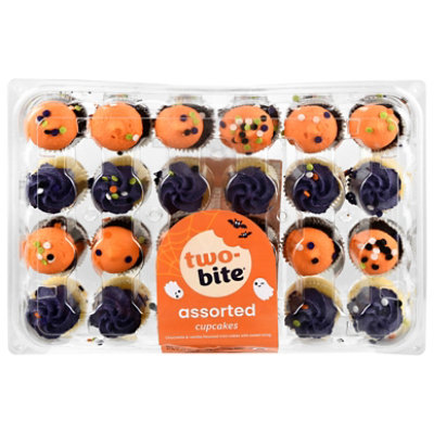 Cupcake Assorted Halloween 24 Count - Each