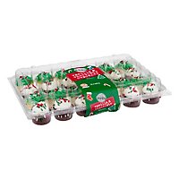 Bakery Cupcake Assorted Christmas 24 Count - Each - Image 1