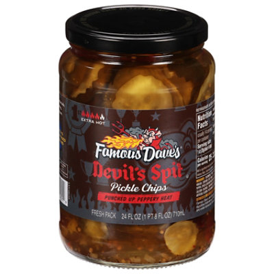 Famous Daves Pickle Chips Devils Spit - 24 Fl. Oz. - Image 3