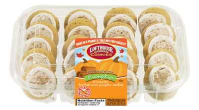 Bakery Cookies Mini Frosted Cinnamon Pumpkin Inch - Each