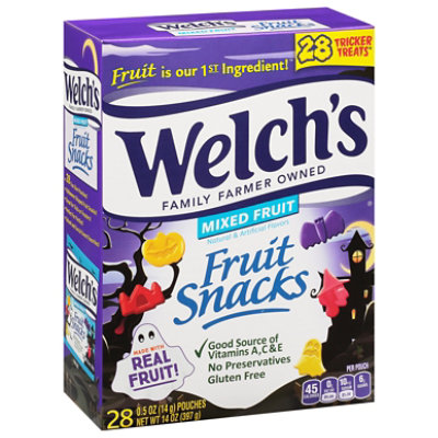 Welchs Fruit Snacks Mixed Fruit - 28-0.5 Oz