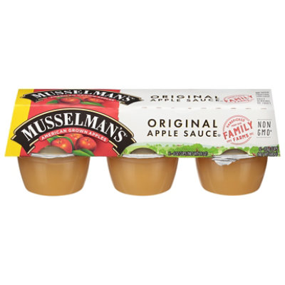 Musselmans Apple Sauce Original Cups - 6-4 Oz - Image 3