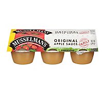 Musselmans Apple Sauce Original Cups - 6-4 Oz
