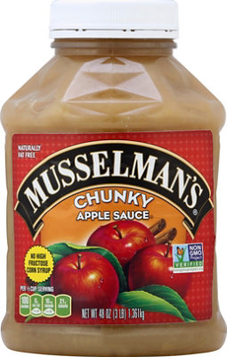 Musselmans Apple Sauce Chunky Homestyle - 48 Oz - Image 2