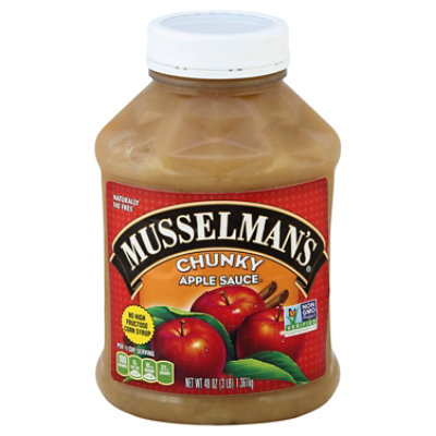 Musselmans Apple Sauce Chunky Homestyle - 48 Oz - Image 1