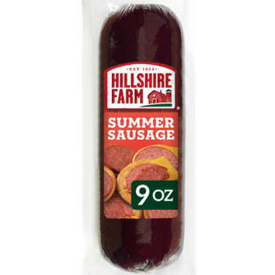 Hillshire Farm Hardwood Smoked Summer Sausage 9 Oz vons