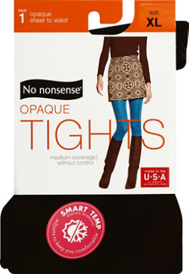 No nonsense Tights Opaque Sheet To Waist Black Extra Large - Each - Image 2