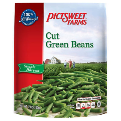 Pictsweet Farms Beans Green Cut Simple Harvest - 12 Oz - Image 1