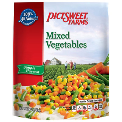 Pictsweet Farms Vegetables Mixed Simple Harvest - 12 Oz