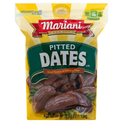 Mariani Dates Pitted - 40 Oz