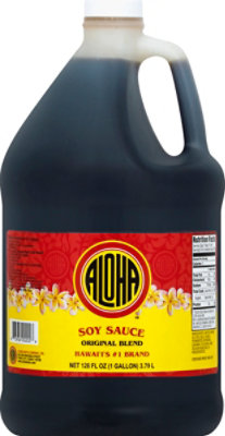 Aloha Regular Shoyu - 128 Oz - Image 2