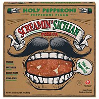 Screamin Sicilian Pizza Holy Pepperoni Frozen - 22.3 Oz - Image 3