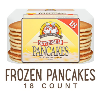 De Wafelbakkers Buttermilk Pancakes Pack - 18 Count - Image 2