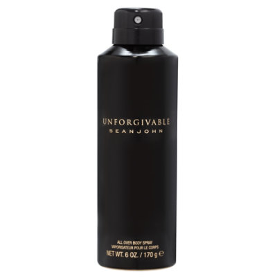 Unforgivable by Sean John Body Spray for Men - 6 Oz