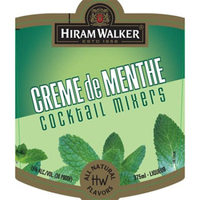 Hiram Walker Green Creme De Menthe - 750 Ml - Image 3