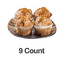 Bakery Muffins Pumpkin 9 Count - Each