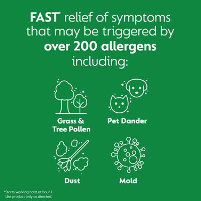 Zyrtec Tablets Allergy Reliff 10mg - 70 Count - Image 2