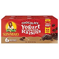 Sun-Maid Raisins Dark Chocolate Yogurt - 6-1 Oz - Image 3