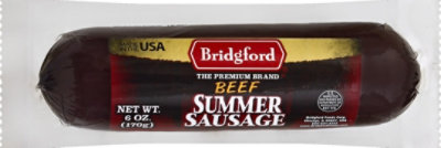 Bridgford Beef Summer Sausage - 6 Oz - Image 2