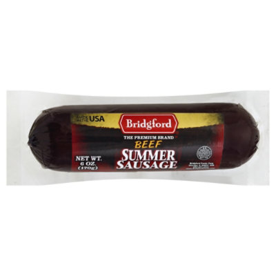 Bridgford Beef Summer Sausage - 6 Oz - Image 1