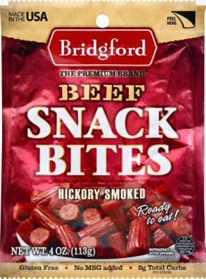 Bridgford Beef Snack Bites - 4 Oz - Image 2