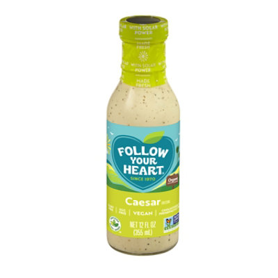 Follow Your Heart Organic Dairy Free Vegan Caesar Dressing - 12 Fl. Oz.