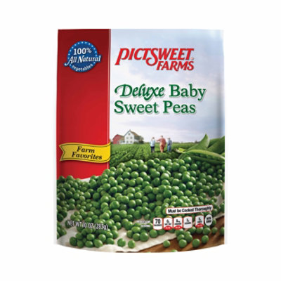 Pictsweet Farms Peas Baby Sweet Deluxe Farm Favorites - 10 Oz