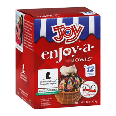 Joy Enjoy-A-Bowls Waffle Bowls Mini 12 Count - 4 Oz - Image 1