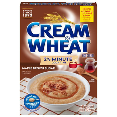 Cream of Wheat Cereal Hot Maple Brown Sugar - 24 Oz - Image 3