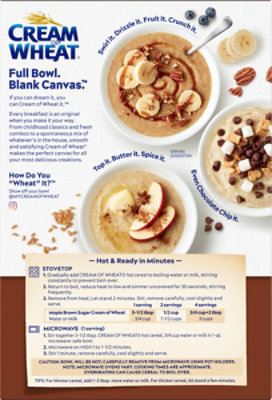 Cream of Wheat Cereal Hot Maple Brown Sugar - 24 Oz - Image 6