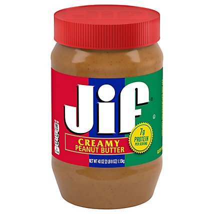Jif Peanut Butter Creamy - 40 Oz - Image 1