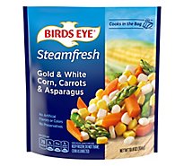 Birds Eye Steamfresh Vegetables Mixtures Gold & White Corn Carrots Asparagus - 10.8 Oz