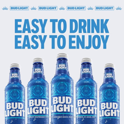 Bud Light American Lager Beer in Bottles - 12 - 16 Fl. Oz. - Image 5