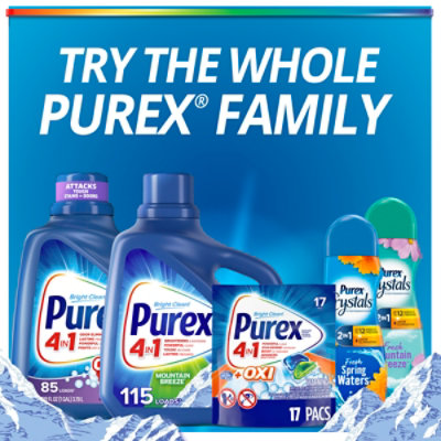 Purex Dirt Lift Action Mountain Breeze Liquid Laundry Detergent - 50 Fl. Oz. - Image 5