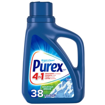 Purex Dirt Lift Action Mountain Breeze Liquid Laundry Detergent - 50 Fl. Oz.