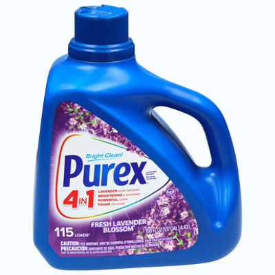 Purex Laundry Detergent Liquid With Crystals Fresh Lavender Blossom