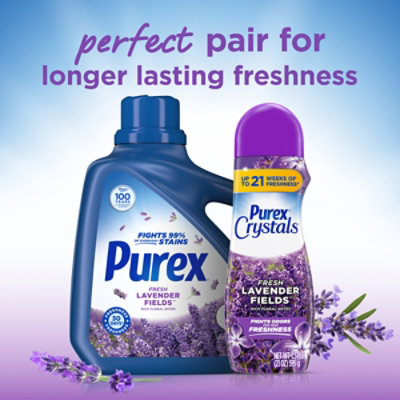 Purex Laundry Detergent Liquid with Crystals Fresh Lavender Blossom - 150 Fl. Oz. - Image 9