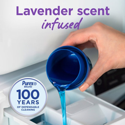 Purex Laundry Detergent Liquid with Crystals Fresh Lavender Blossom - 150 Fl. Oz. - Image 4