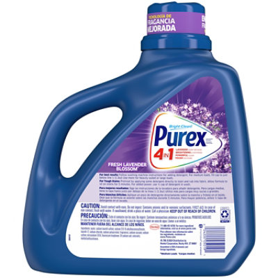 Purex Laundry Detergent Liquid with Crystals Fresh Lavender Blossom - 150 Fl. Oz. - Image 4