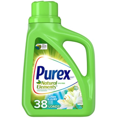 Purex Natural Elements Linen & Lilies Liquid Laundry Detergent - 50 Fl. Oz. - Image 1