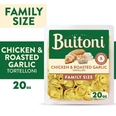 Buitoni Chicken And Roasted Garlic Tortelloni Refrigerated Pasta Family Size - 20 Oz - Image 2