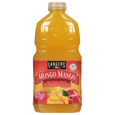 Langers Mongo Mango - 64 Fl. Oz. - Image 1