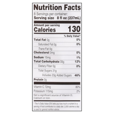 Langers Juice Cranberry Grape Cocktail - 64 Fl. Oz. - Image 5