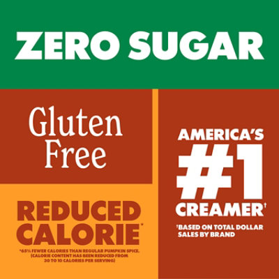 Coffee Mate Zero Sugar Pumpkin Spice Liquid Coffee Creamer - 32 Fl. Oz. - Image 2