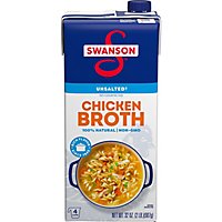 Swanson Broth Chicken Unsalted - 32 Oz - Image 2